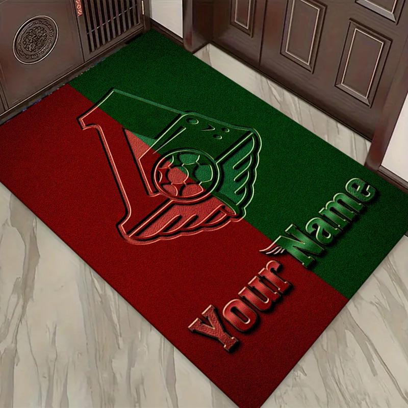 Name Custom FC Lokomotiv Moscow Carpet Rug for Living Room Bedroom Home Sofa Decoration,Kids play Non-slip Floor Mat