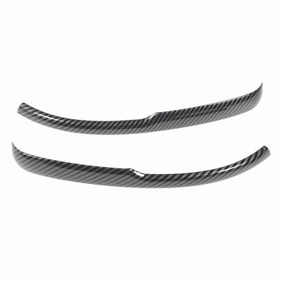 2PCS Side Rearview Mirror Cover Carbon Fiber Color Wing Mirror Cover Moulding Trim for Accord 2023