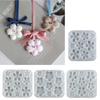 Five Petals Flower Silicone Mold Cherry Flower Epoxy Casting Mold Fragrant Gypsum Resin Mold for Car Pendant Ornament