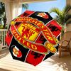 Manchester United F.C Print Automatic Open Close Umbrella, Portable Foldable Umbrella, for Outdoor Commute Camping Trip, Ideal Birthday Gift
