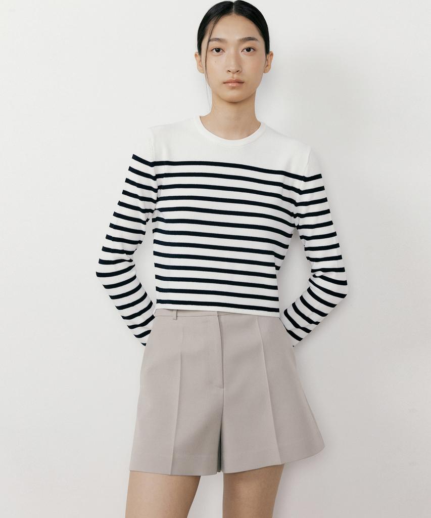 OCTETTE Marin Unbalance Crop Knit