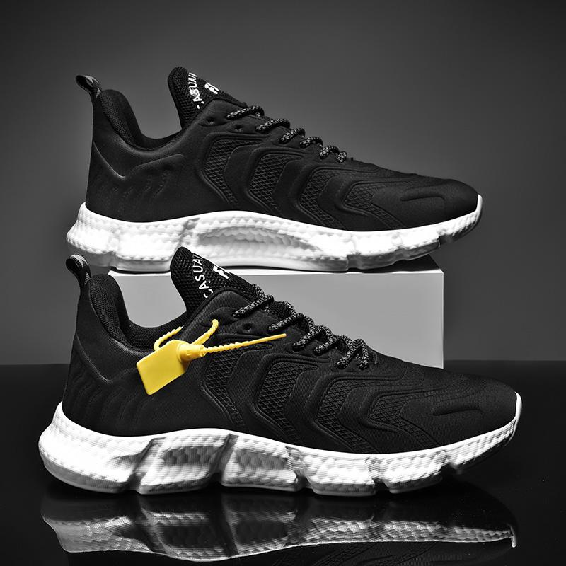 

Новая корейская версия модных спортивных кроссовок с мягкой подошвой и низким верхом на шнуровке, модная обувь, повседневная обувь для мужчин, спортивная обувь 41