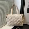 Rectangular Large Capacity Single Shoulder Bag for Commuting To Work Korean Style Women's Tote Bag Lightweight Casual Handbag