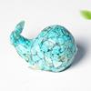 Whale Resin Car Decor With Crystal Waterdrop For Car Interior Gifts