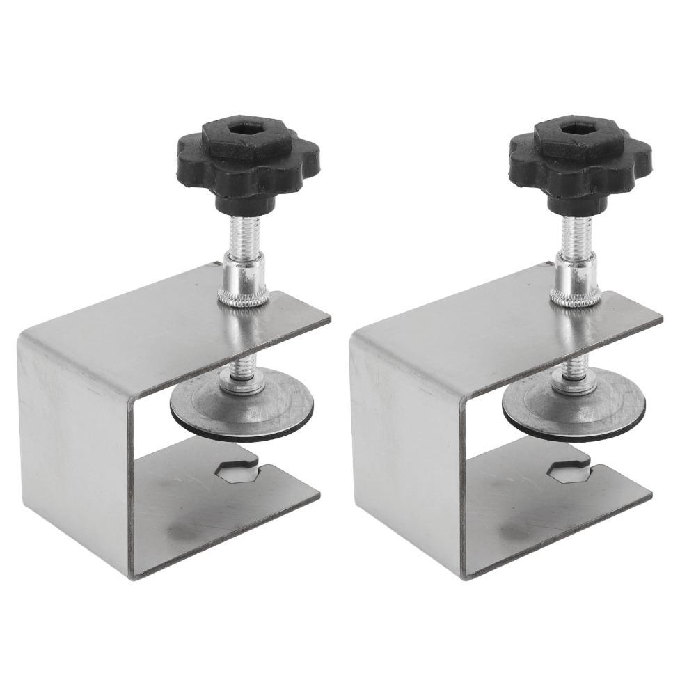 2pcs Bow-Shape Installation Clip Adjustable Drawer  Installation Clamp Fixing Clamp  Furniture