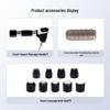 HAOMENG Commercial Pneumatic Shockwave Therapy Device CN plug (adapter included)