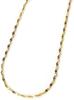 And My Jewelry 10K Yellow Gold Eclair Design Necklace K10YG [Your Box] [Gift Wrapped]
