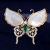 Senior brosjer blomst blad brosje pins for kvinner dress anheng mote brosjer smykker