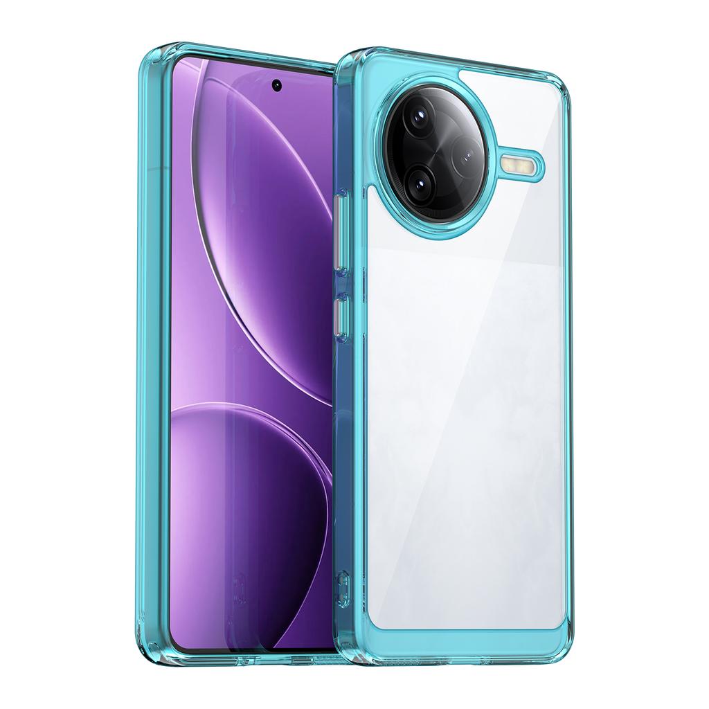Transparent Colorful TPU Case for Xiaomi F8 F7 Ultra Poco F7 Pro 5G Protective Cover Clear Fundas Coque Capa
