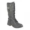 Womens/Ladies Gabriela Combat Boots