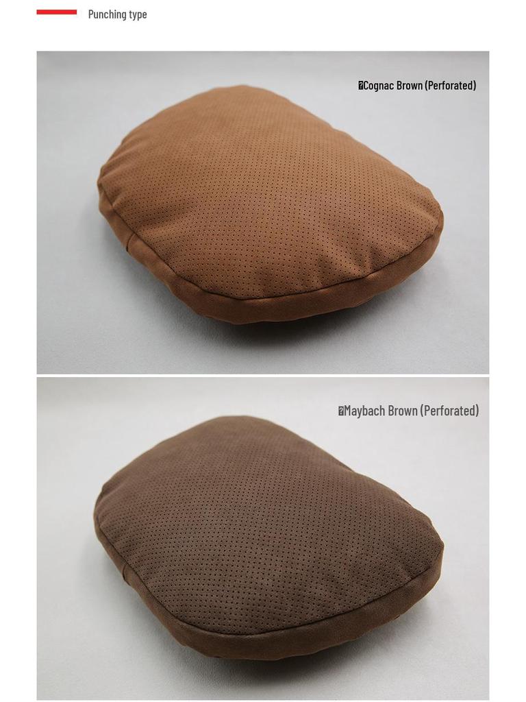 Compatible with Tesla, Mercedes-Benz S-Class, Maybach; suede, DuPont cotton neck and lumbar support pillows.