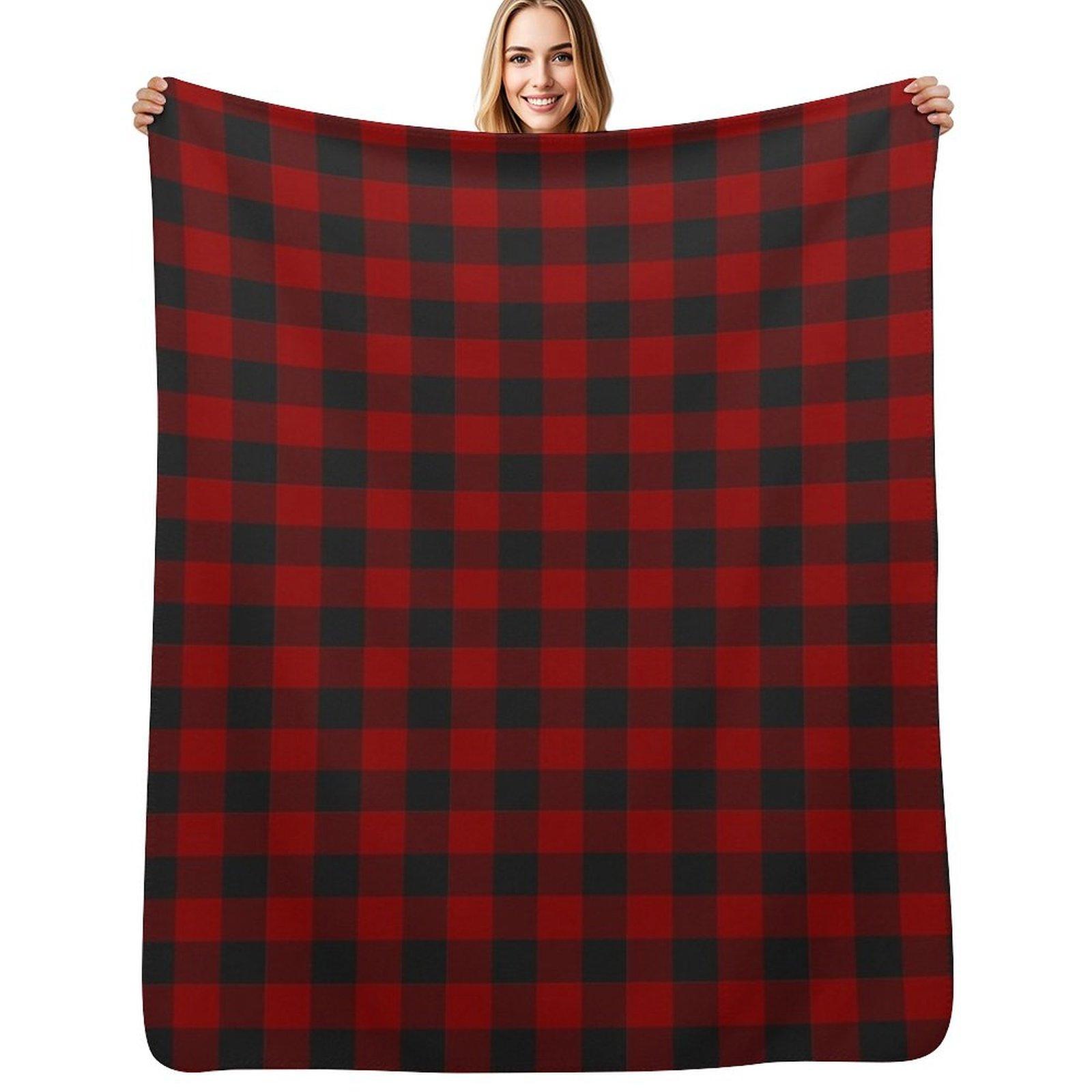Clan MacGregor Tartan Throw Blanket Fade Resistant Durable Throw Blanket Size: 75*100cm, Weight: 230 GSM