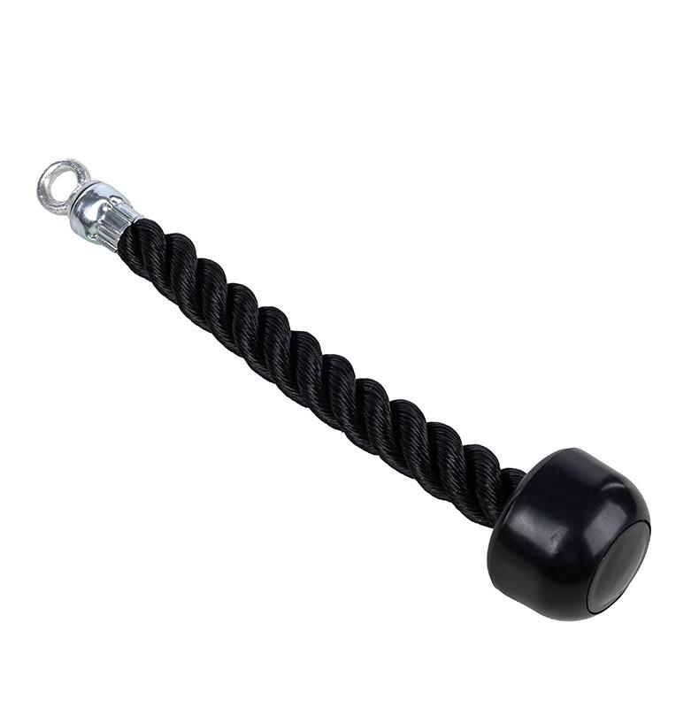 Double-Ended Triceps and Biceps Rope for Pushdowns, Curls, and High-Pulls - Gym Fitness Accessory