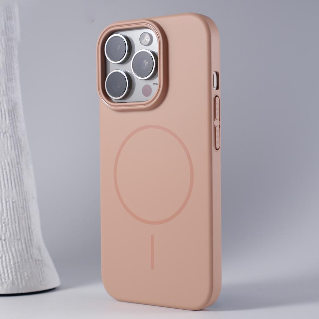 

Luxury Hard PC For Magsafe Case for 17 Air 16 15 14 Plus 13 12 Mini 11 Pro Max Shockproof Matte Magnetic Cover For iPhone 17 золотой