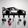 Racing Style Metal Wall Key Hook Decor Key Rack for Garage Heavy Duty Wall Hanging Hook for Coat Hat Towel Bag Easy Installation