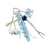Charm Bowknot Key Holder Flower Bag Accessory Stylish Purse Embellishment Unique Key Accessories for Everyday Use