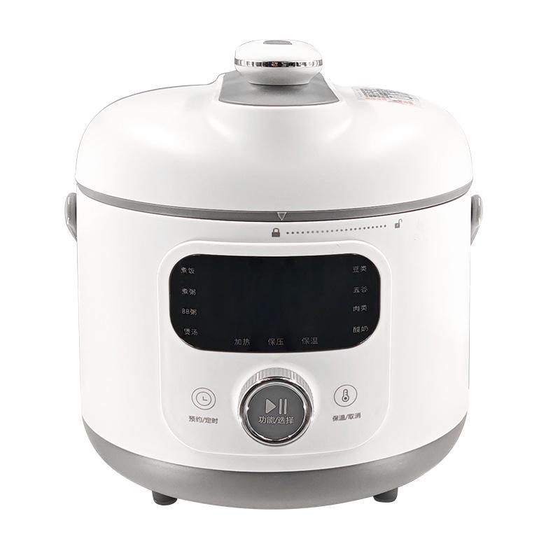 

Small 1.8L Stainless Steel 500W Electric Pressure Cooker Intelligent Reservation Quick Cooking Automatic Pressure Outdoor