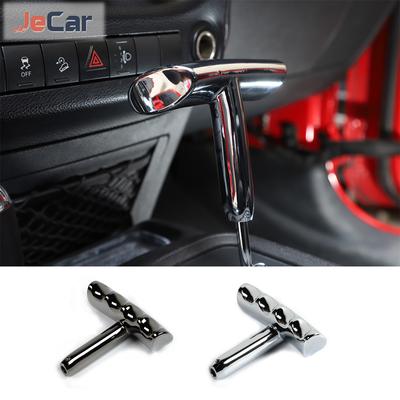 Metall T-Griff Schaltknauf Schutz kit Shifter Schaltknauf für Jeep Wangler JK JL TJ Für Dodge Challenger Auto