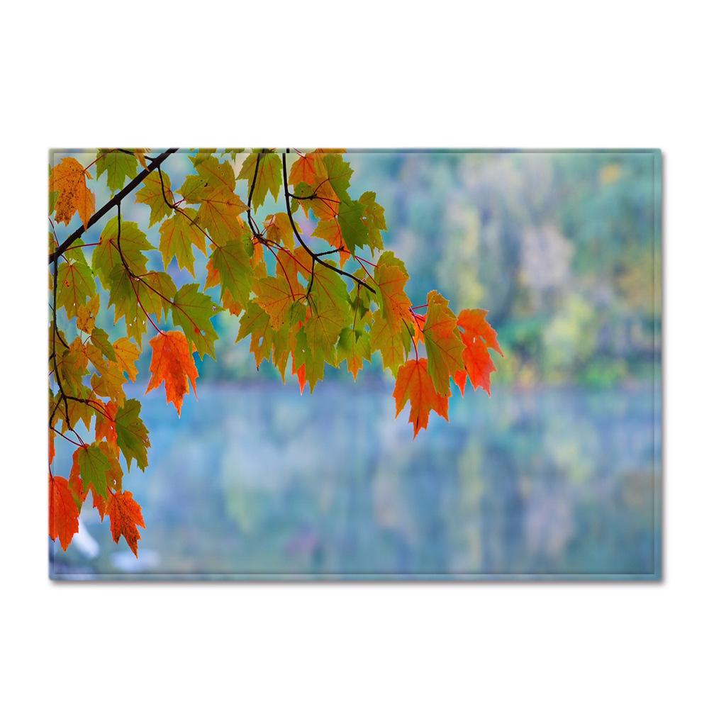 Scenic Carpet Feather Wind Bedroom Floor Mat