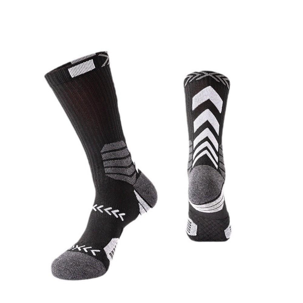 Quick Dry Compression Socks Toward Bottom Cycling Running Sports Socks Basketball Socks Men Women