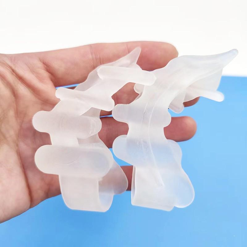 Four-Hole SEBS Toe Separator & Bunion Corrector прозрачный