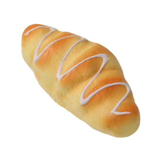 Bread Stress Relief Toy Realistic Bread Squeeze Toy Soft Elastic Toast Croissant Fidget Toy for Adults Teens Anxiety Relief