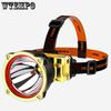Led Strong Light Headlamp USB Rechargeable Lighting Lamp Outdoor Multifunctional Fishing Headwear Headlamp Repair Lighting