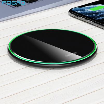 15w Induktions-Wireless-Ladegerät für Iphone 14 13 12 11 8 Pro Xs Max X Xr Schnellladepad für Samsung S22 S21 S20 Note 20