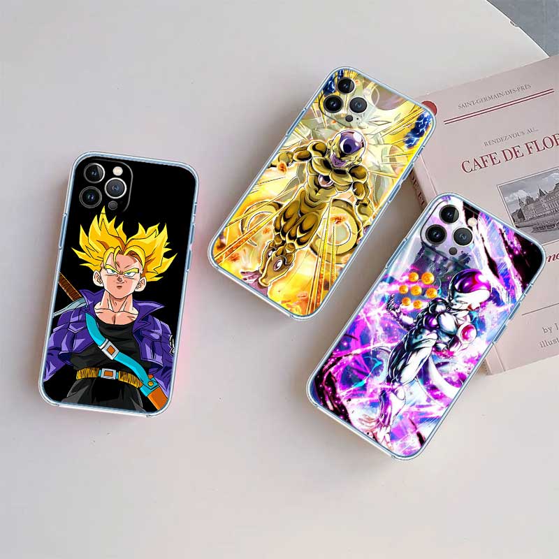 RE24 Dragon Ball Freeza Transparent Phone Case for Motorola Moto G7 G8 G9 G84 G85 G73 G24 G15 Z2 Play Power Plus