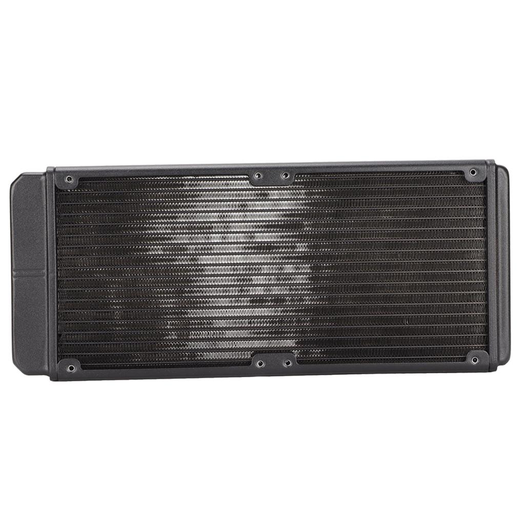 Chłodnica Wodna 18 Rurek Test Ciśnieniowy 1bar Chłodzenie Wodne CPU z Gwintem G1 4 do Montażu Wentylatora 12cm