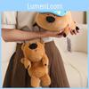 Cartoon Keychain Capybara Plush Dolls Pendant Childrens Toys Birthday Gifts