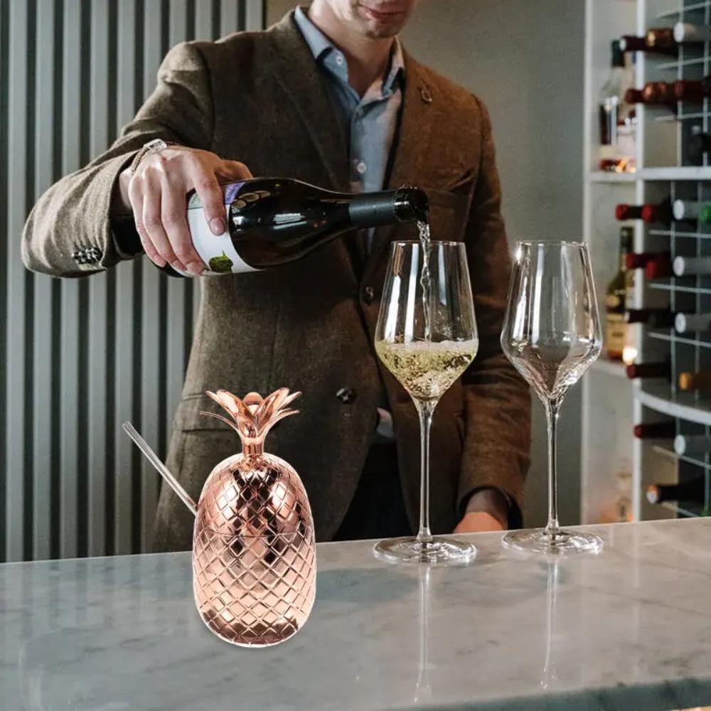 Plastic Pineapple Cocktail Cups Cute Drink Cup Drinkware Mug Beer Mugs Party Favors