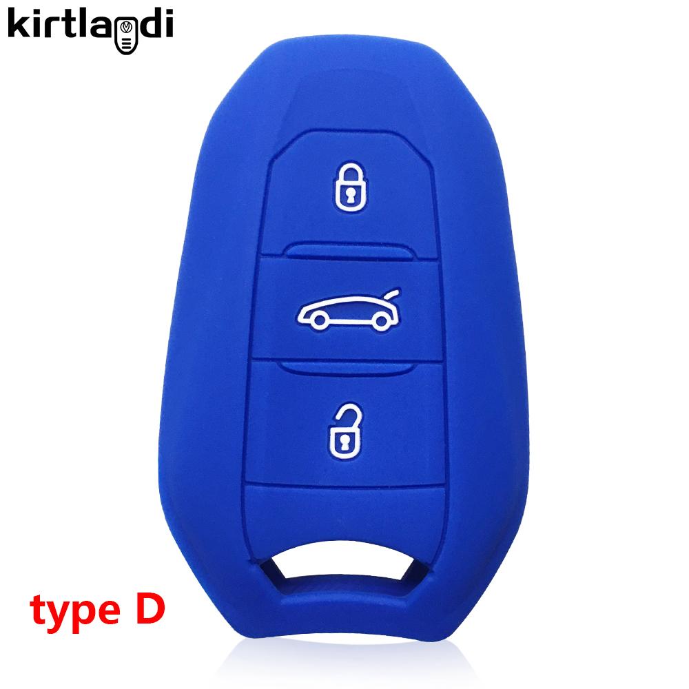 For Fiat Scudo for Opel Combo for Peugeot Rifter 2020 207 208 307 308 407 408 5008 308SW 2008 for Citroen C4 Key Cover Case Skin
