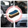 Car Cleaning Brush Interior Horsehair Bristle Auto Cleaning Tool Auto Upholstery Dusting Brush For Car Owners Sedan Truck SUV RV
