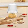 400ml  Electric Garlic Chopper USB PS 6 Blades Garlic Beater Meat Grinders Portable Veggie Chopper Food Crusher Garlic Mincer