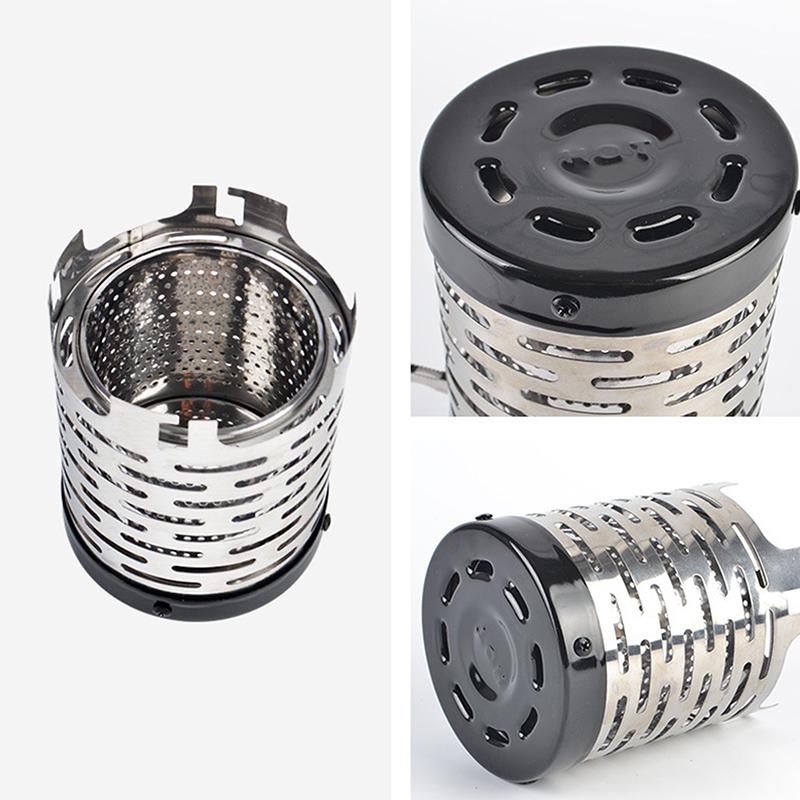 Mini Gas Heater Stove For Outdoor Camping Portable Wear-Resistant Stainless Steel Warmer Heating Cover Equipment