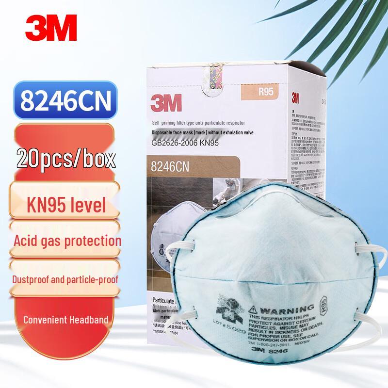 3M 8246CN R95 Multi-Purpose Respirator Mask