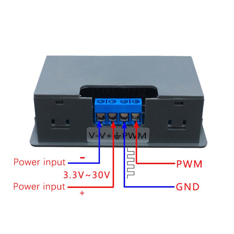 Adjustable Digital Display Pwm Pulse Frequency Signal Generator Duty Cycle Adjustable Module Rectangular Signal Generator