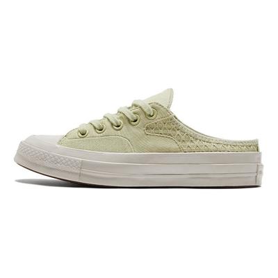 Chuck 70 Mule Retro Low Top Canvas Shoes Unisex Sneaker Green A01195C