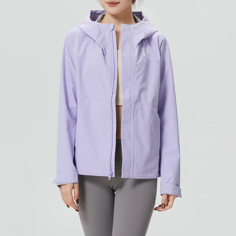 Under Armour Woven Hooded Windbreaker Training Jacket Women jackets 6009571-536