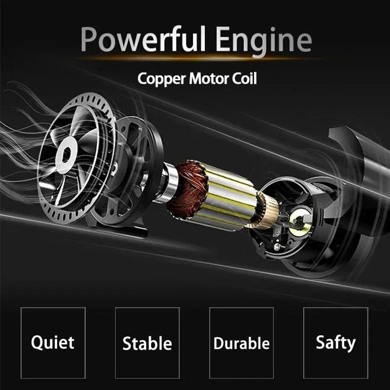 Car Tire Inflator Portable Air Compressor 150PSI Digital Air Pump AC220 DC12V with LED Light for Car Motorcycle Bicycle