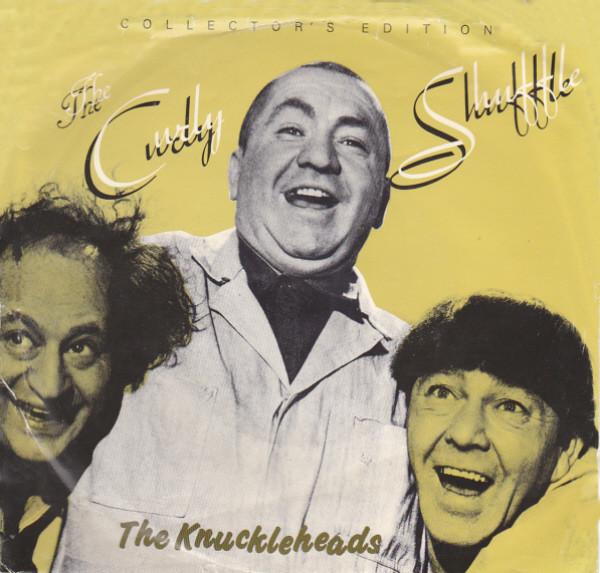

7-дюймовая пластинка KNUCKLEHEADS Curly Shuffle AT302 ATTIC 1983 Канада Поп Б/у