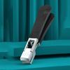 Wide Jaw Opening Nail Clipper Stainless Fingernail Cutter Anti-Splash Nail Clipper  Household