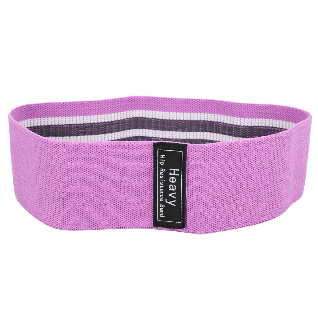 Yoga Hip Resistance Band Set Portable Fitness Elastic Band Women Squat Loop Body BuildingPurple