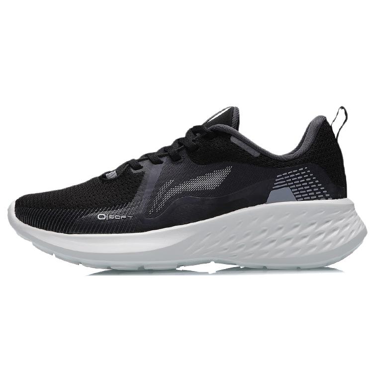 

New LiNing SOFT ELEMENT Cushioned Anti Slip Wear Resistant Breathable Lightweight Low Top Sports Casual Shoes Women s Black ARHR082-1 35.5
