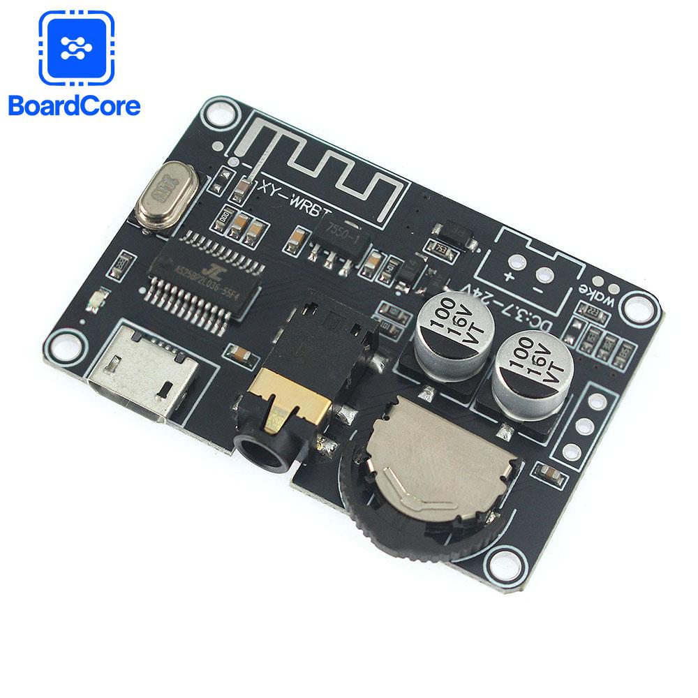 XY-WRBT Bluetooth 5.0 Audio Decoder Board Stereo Wireless Module with Volume Control 3.7~24VDC for Speaker Amplifier DIY