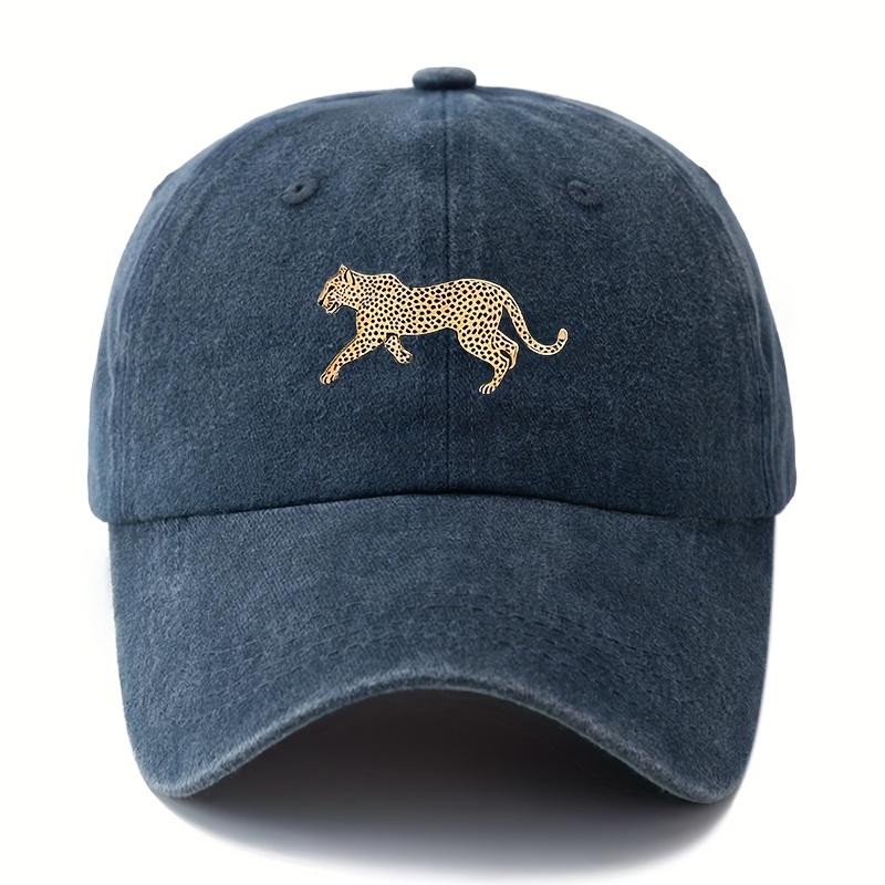 A Unisex Printed Animal Leopard Baseball Cap Stylish And Versatile for Outdoor Use Lightweight with a Curved Brim