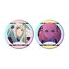 TV Anime "Fate/strange Fake" Philia & Haruri Bolzerk Aurora Tin Badge 2 Piece Set