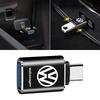 1 Stuks Auto Oplaadadapter Type-C Naar USB Converter Auto Accessoires voor Volkswagen MK6 MK5 MK4 MK7 Golf-4 5 6 7 Passat Ibiza Leon FR 2 Altea Aztec