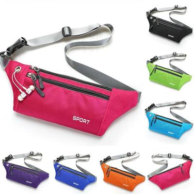 Waterproof Women's Crossbody Waist Bag - Anti-theft, Large Capacity Running and Sports Bag with Custom Logo Print.